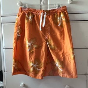Orange OBX Swim Shorts